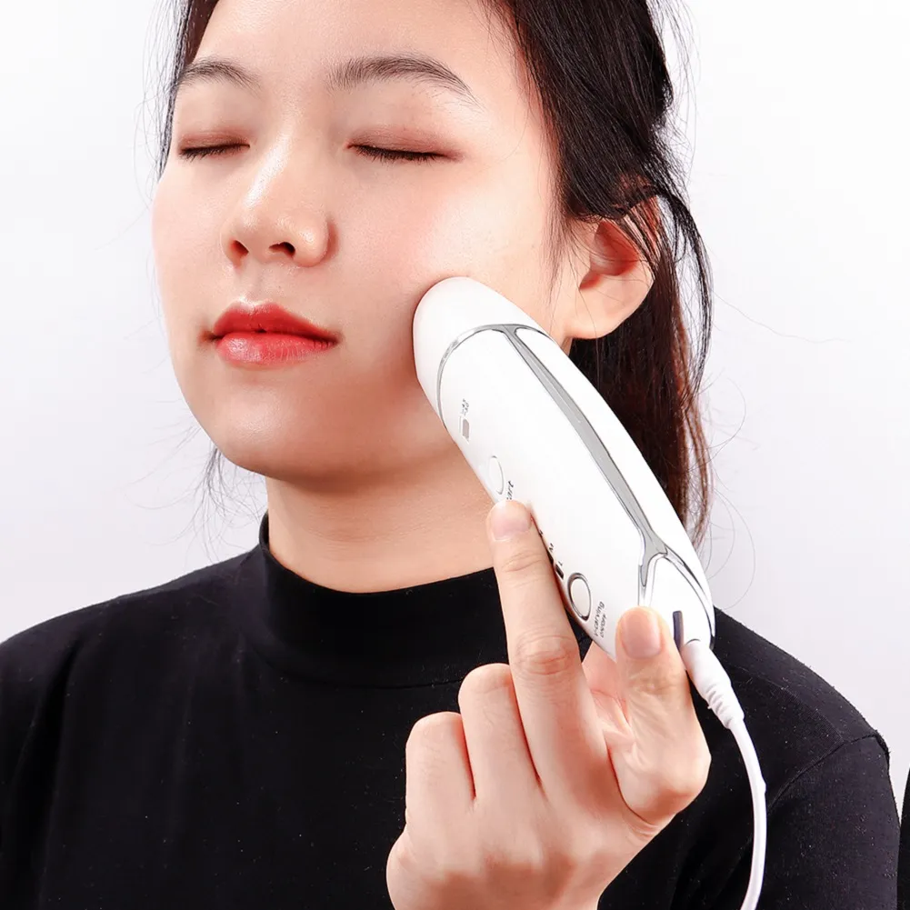 Portable RF tighten skin machine V max Hifu Face Lift Machine Ultrasound Wrinkle Removal Radar Line Carve facial massage device