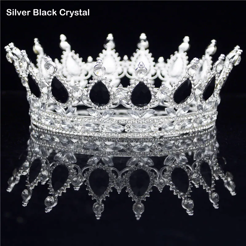 Queen Crowns And Tiaras Elegant Crystal Pageant Headpiece  display picture 1