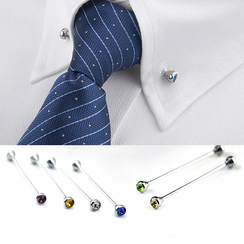 Crystal Tie Bar For Cufflink Shirt Stylish Collar Pin, Clip Clasp, Brooch,  Barbell, Lapel Stick, And Buckle Fast Shipping From Harrypotter_jewelry,  $2.63