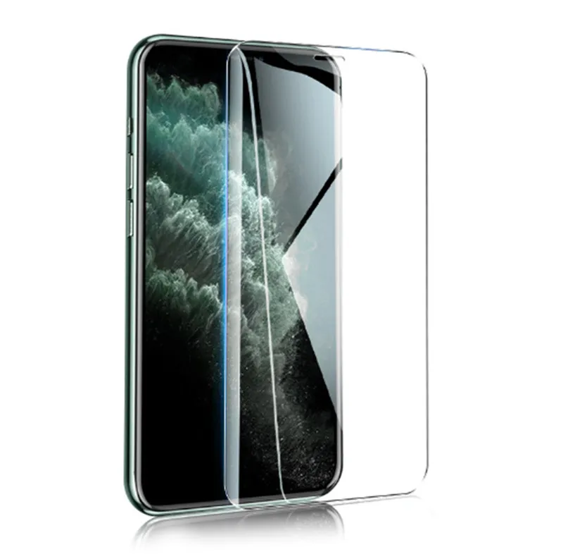Tela de vidro temperado Protector Para New Iphone 11 Pro XR XS MAX X 8 Plus Samsung Galaxy S9 LG V20 ZTE sem embalagem