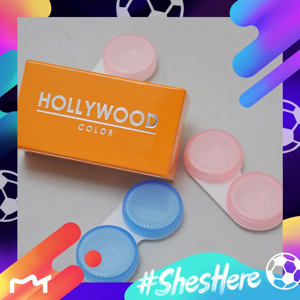 Новое поступление FreeShipping Hollywood Color Color Контактная упаковка 20 цветов Упаковочная коробка