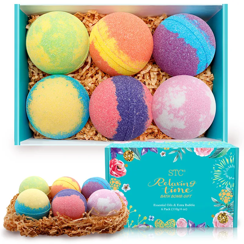Christmas Private Label Natural Handmade Rich Bubble Spa ...