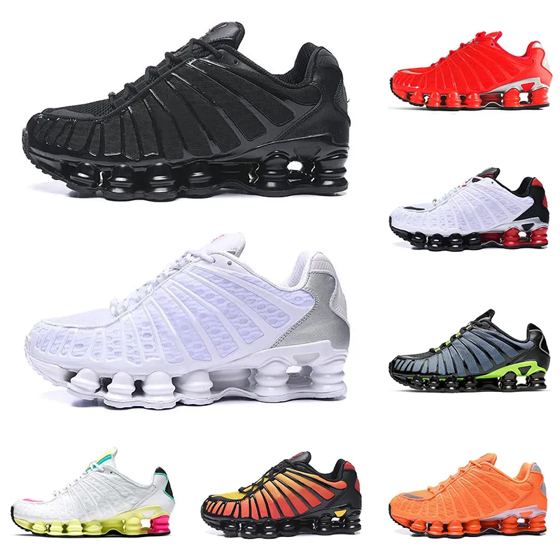 TL men running shoes triple black Bred Clay Orange Lime Blast Metallic silver Speed red mens trainer fashion sports sneakers