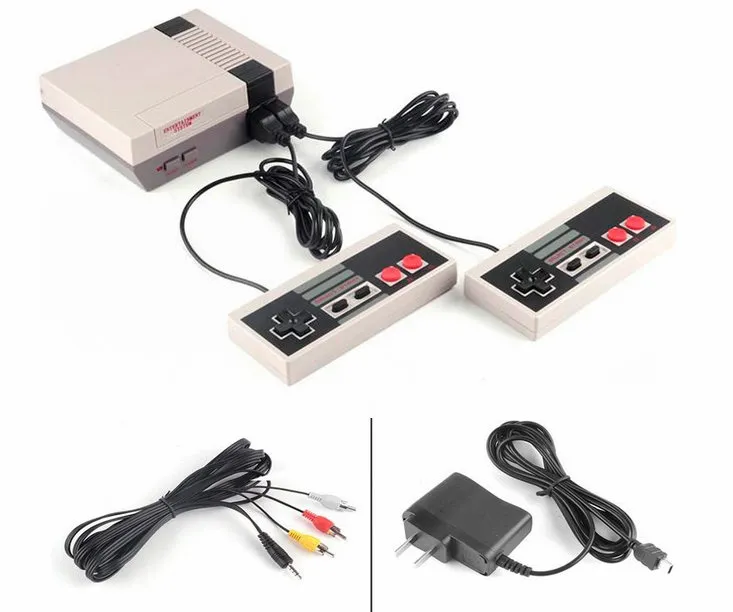Nyaste Ankomst Mini TV kan lagra 620 Game Console Video Handheld för NES Spelkonsoler med Retail Box Shipping Gratis