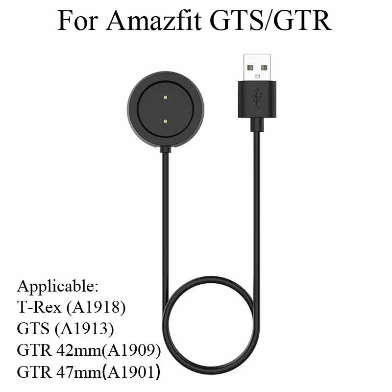 For Amazfit GTS A1913 GTR 42MM A1909 47mm A1901 Magnetic USB