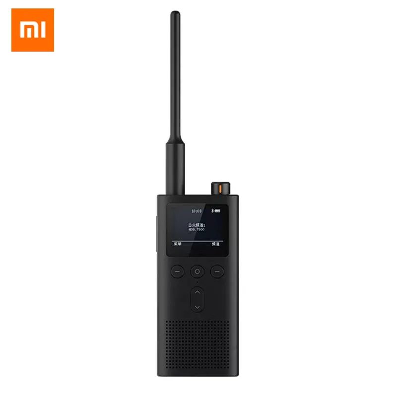 Xiaomi Mijia 5200mAh Walkie Talkie 2 IP65 Vattentät och dammsäker Portabel utomhusradio Transceiver UVHF Dual Band Interphone