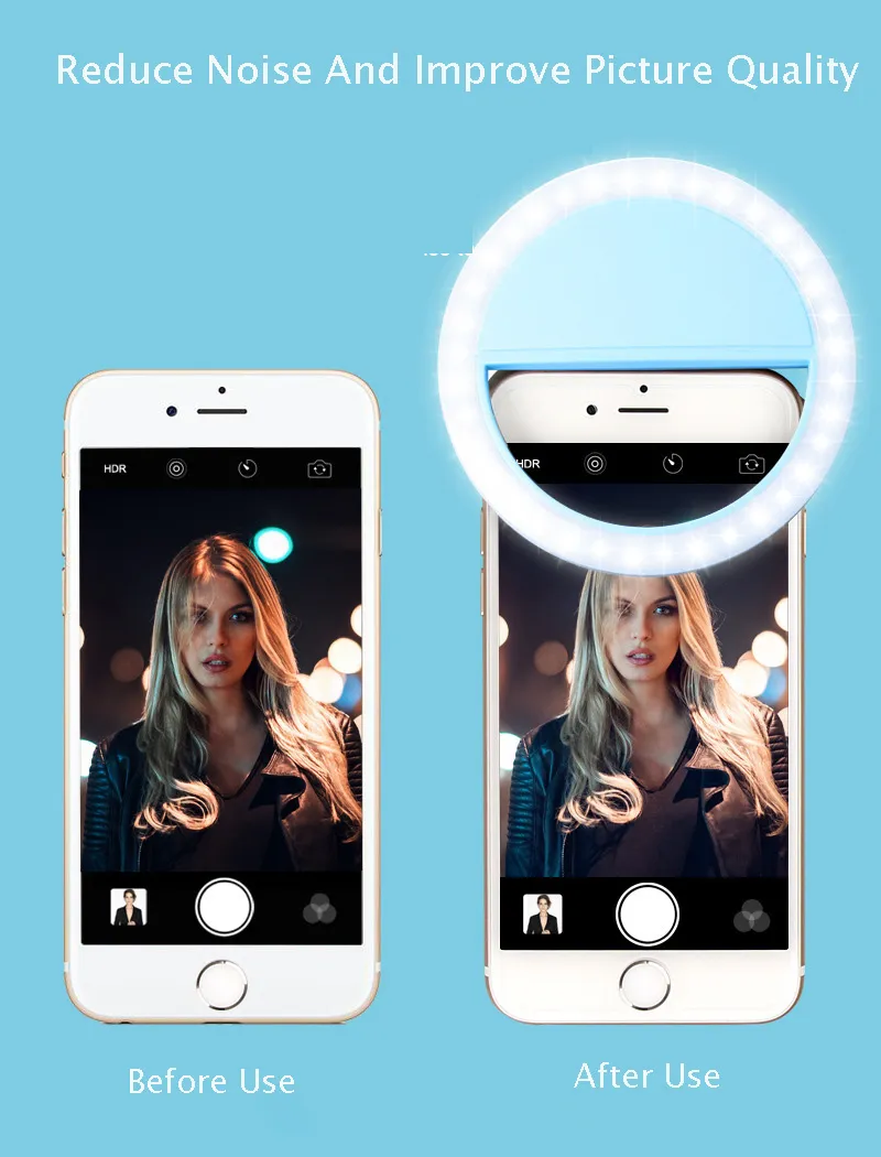 Selfie Light Ring Lights Led Circle Light Cell Phone Laptop Camera  Photography Video Lighting Clip On Rechargeable | Fruugo NO