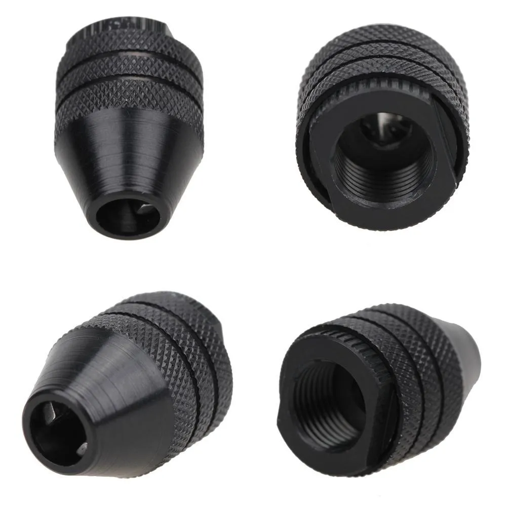 Universal Multi Keyless Chuck Mini Drill Chuck Keyless Per Borr Rotary Tool Grinder 0.3-3.2mm Keylesss Chucks Mini Borr