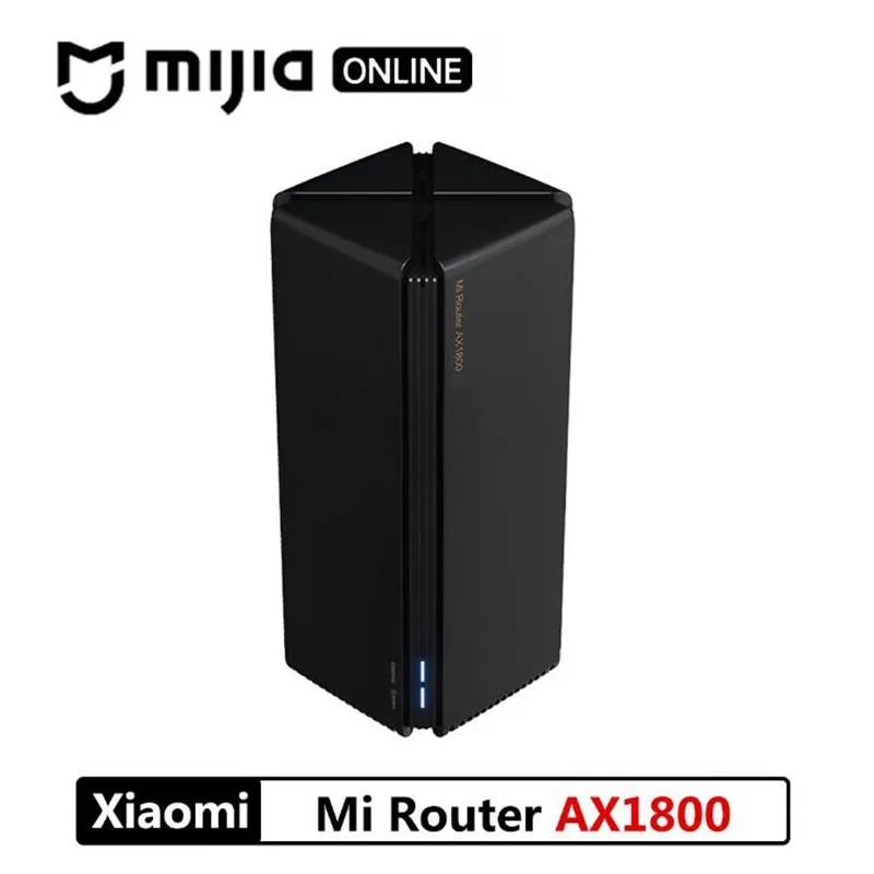 10pcs DHL Xiaomi Router AX1800 Qualcomm Five-core WiFi6 2,4G 5,0 GHz Full Gigabit 5G Dual-frequency Home Wall-penetrating King CN Version