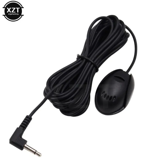 Mini 3,5mm Wired Paste Typ Externe Mikrofon Auto Audio Mic Für Laptop DVD Radio Stereo Player Treffen Lautsprecher Heißer verkauf