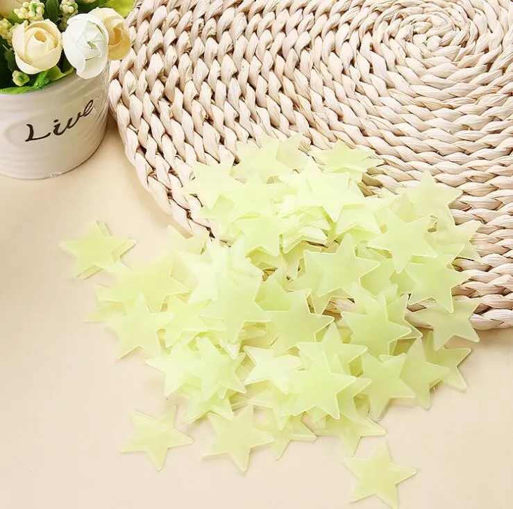 Luminous Star Stickers Kid Bedroom Wallpaper Fluorescent Glow Star Wall  Decals Ceiling Bright Luminous Star Wall Decals Home Decals Sticker LSK260  From Twinsfamily, $1.03