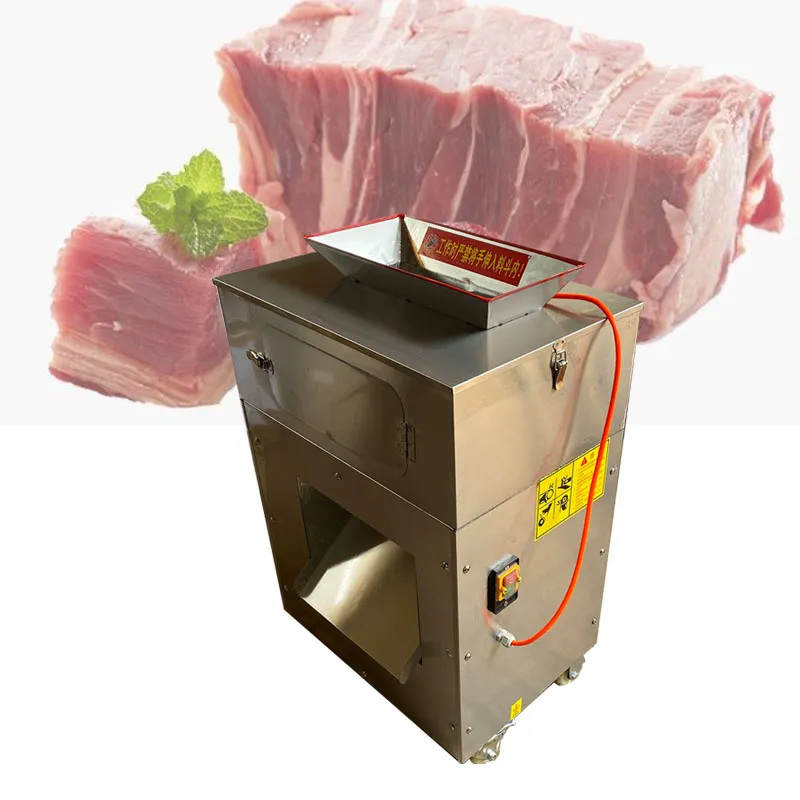 Nouvelle Machine électrique de coupe-cube de viande machine de