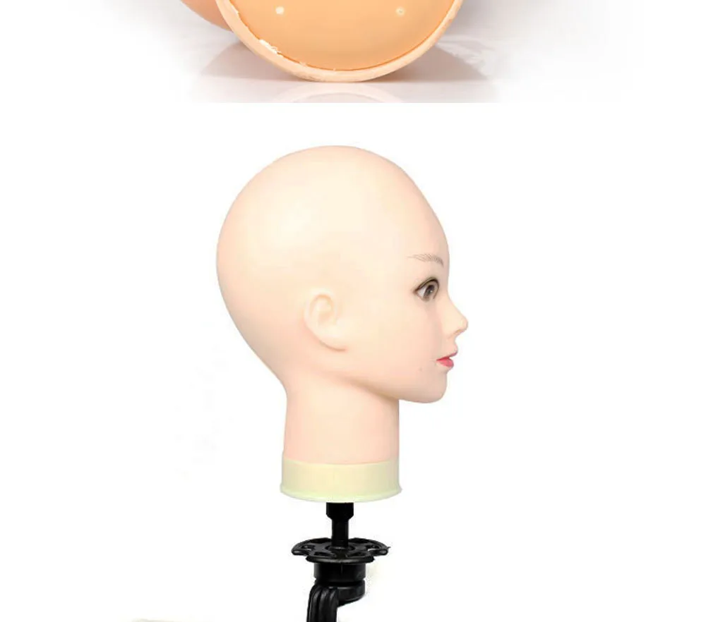 Top Selling Female Mannequin Head Without Hair For Making Wig Stand And