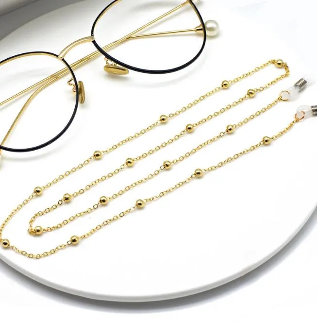 Sommer unisex Clip Perle Brillenkette, Frau Kette Zubehör, Damen Brillenkette, Halskette, Ketten Sonnenbrille freies Verschiffen