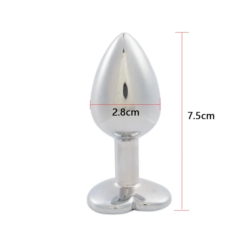 Small Stainless Steel Crystal Anal Toys Butt Plug... From Alicezhang309,  $8.13 | DHgate.Com