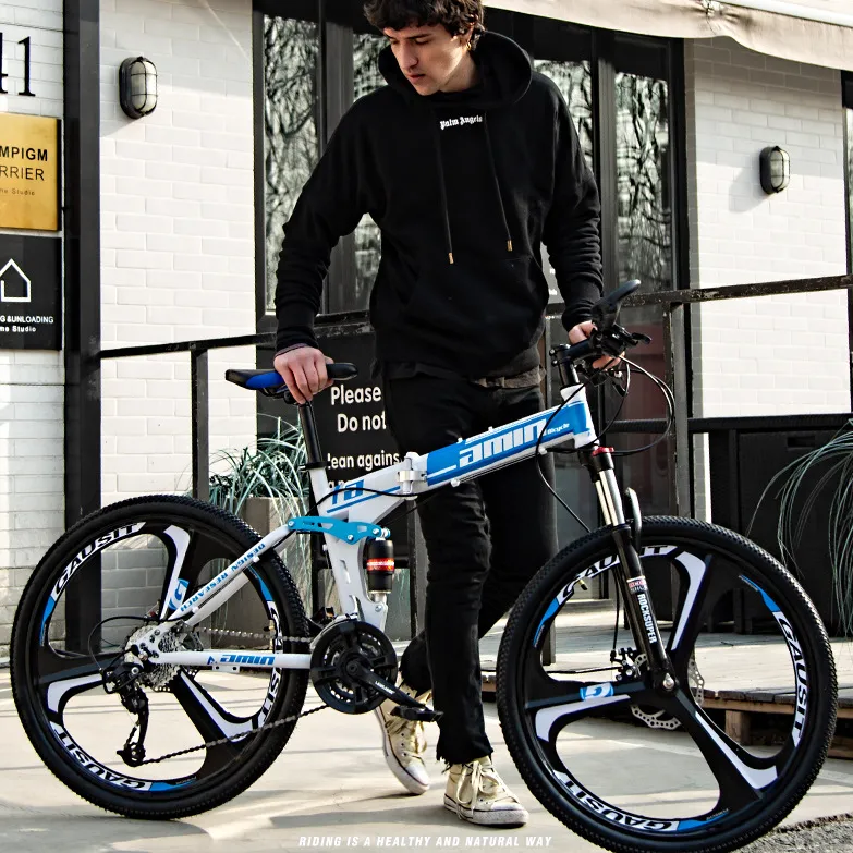 Acquistare Folding Bike Di Trasporto Modificato Freni A Disco Mountain Bike  Adulti Assemblea Folding Mountain Bike Assorbimento Di Scossa Elettrica  Della Bicicletta Economico | Consegna Veloce E Qualità | It.Dhgate