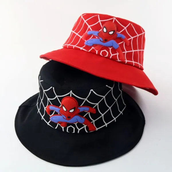 Wholesale Little Boys Children Spring Summer Cartoon Funny Garden Wide Brim Sun Kids Bucket Hats For Preschoolers From 4 21 DHgate