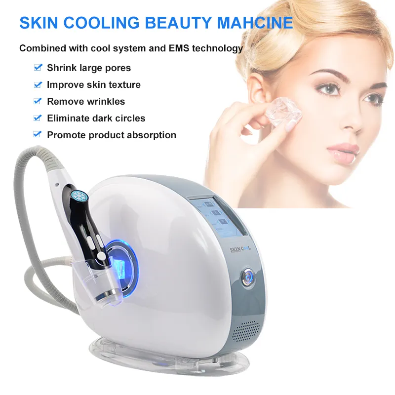 Máquina de congelación de grasa Cool Tech con RF para estiramiento de la piel criogénica Máquinas de belleza de estiramiento facial de poros retráctiles