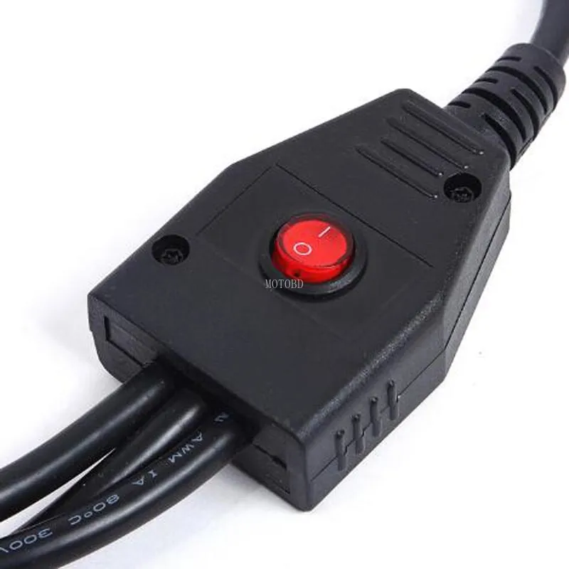 L Head 16 Pin OBD 1 To 3 Splitter Cable Wire Extension Cords Male To Triple  Female Connector With Switch For Multiple OBD2 327 From Yaritsi, $37.11