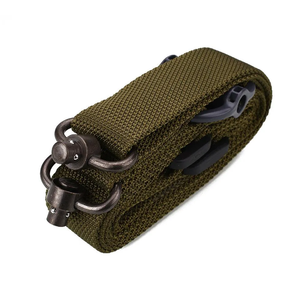 VVAAGG 2 Point QD Rifle Sling Adjustable 550 Paracord Gun Sling Strap With Metal Hooks - View #9