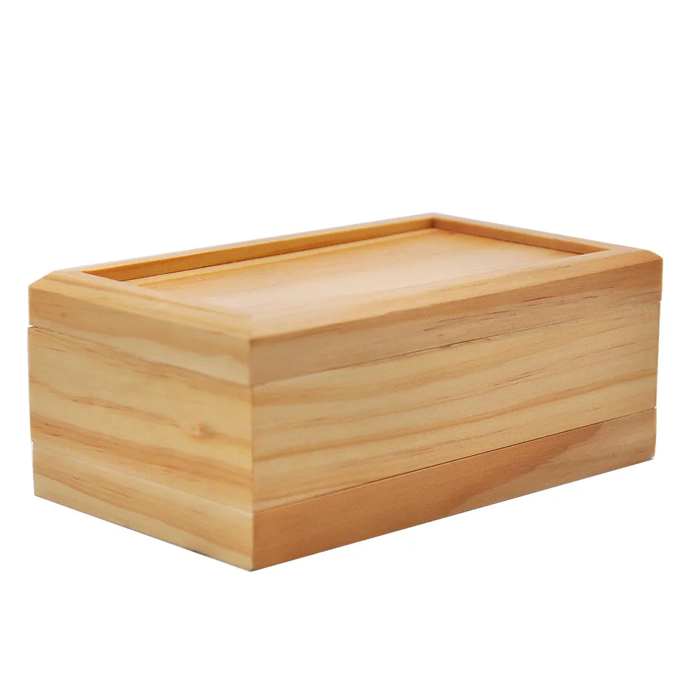 Шорт шершечной древесины с зеркалом натуральный деревянный табак ручной работы и травяной ящик для хранения для аксессуаров для труб