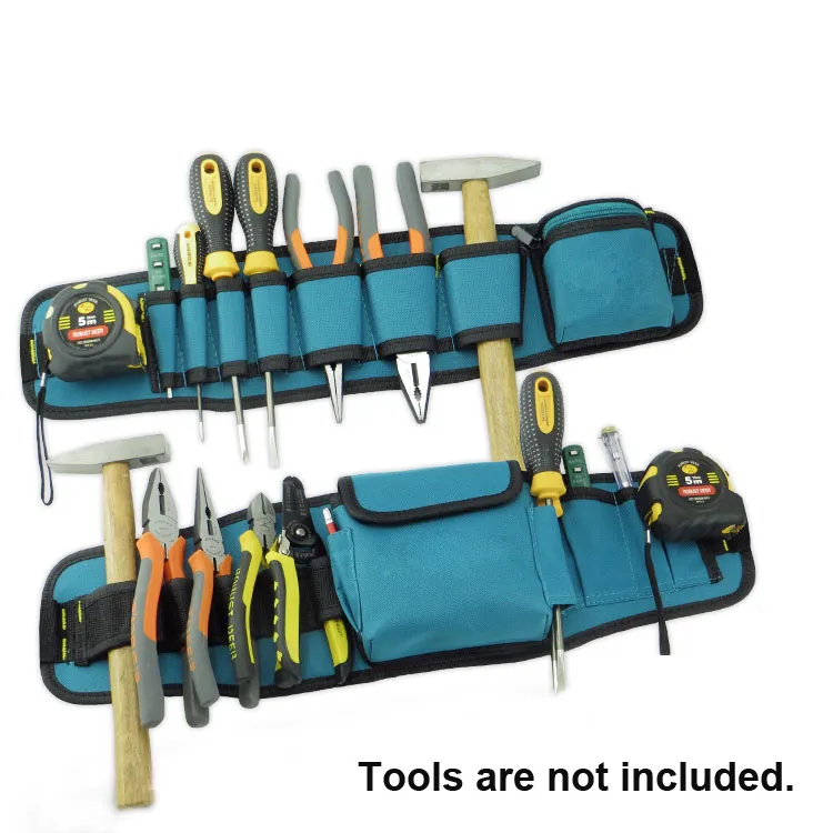 Sac Ceinture Tactique Multi-Outils - 3 Poches En Simili Cuir Noir - Garantie à Vie