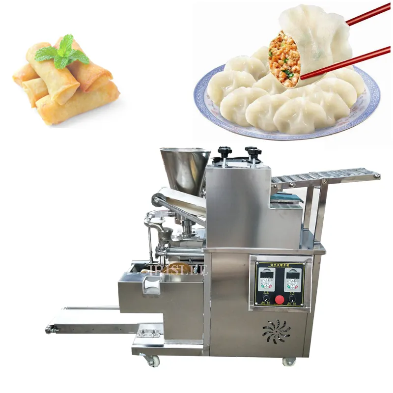 LEWIAO LBJZ-180 stainless steel Best Price automatic samosa empanada maker frozen gyoza machine Dumpling Making Machine