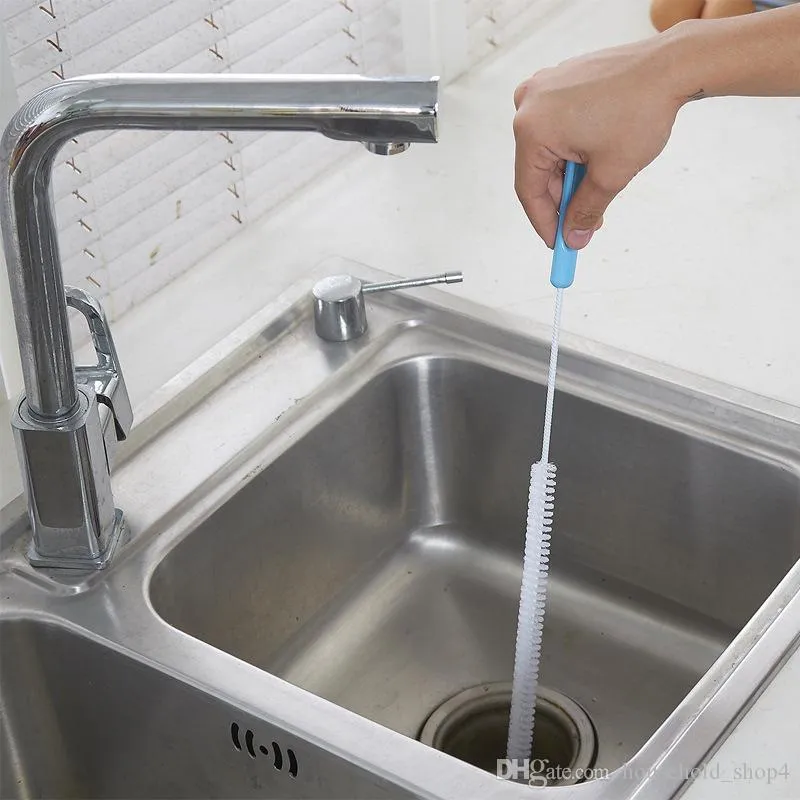 DHgate.com:71cm Flexible Cleaning Brush Sink Overflow Drain Unblocker ...