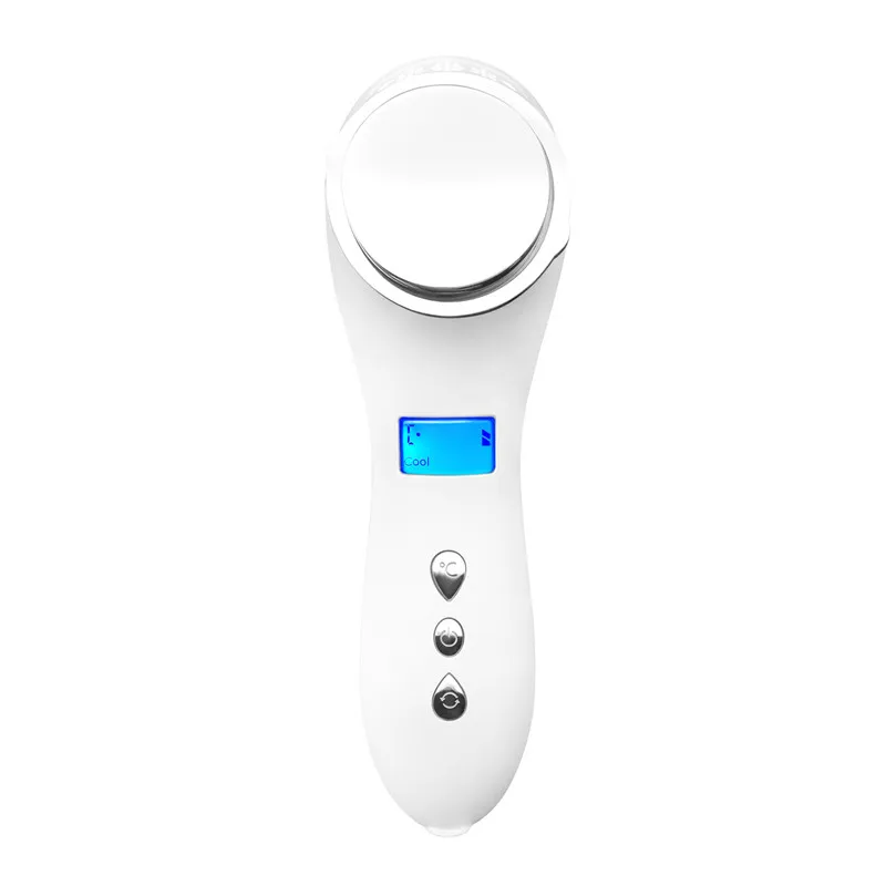 Household fria e quente Beleza Instrumento Negative Ion Essence Importando Instrumento Facial Cleansing Vibration Massagem Introdução Ferramentas