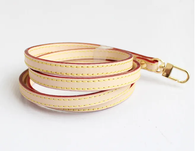 41.3“/45.3 Real Vachetta leather crossbody strap replacement shoulder  strap Luxury