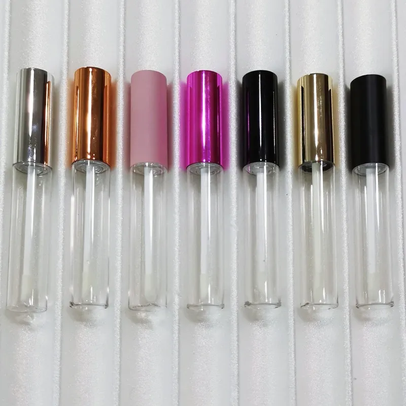 10ml Puste Wyczyść Lip Gloss Tube Lip Balm Butelka Pojemnik Butelka Butelki Mini Mini Refillable Butelki WB2342