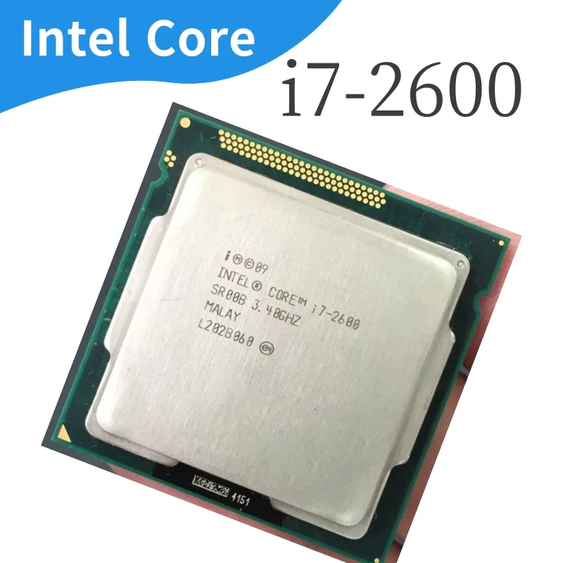 Intel Core i7 2600 i7 2600 Prozessor 8M Cache 3.4GHz CPU Sockel 1155 95W 100 einwandfrei funktioniert PC Computer Desktop