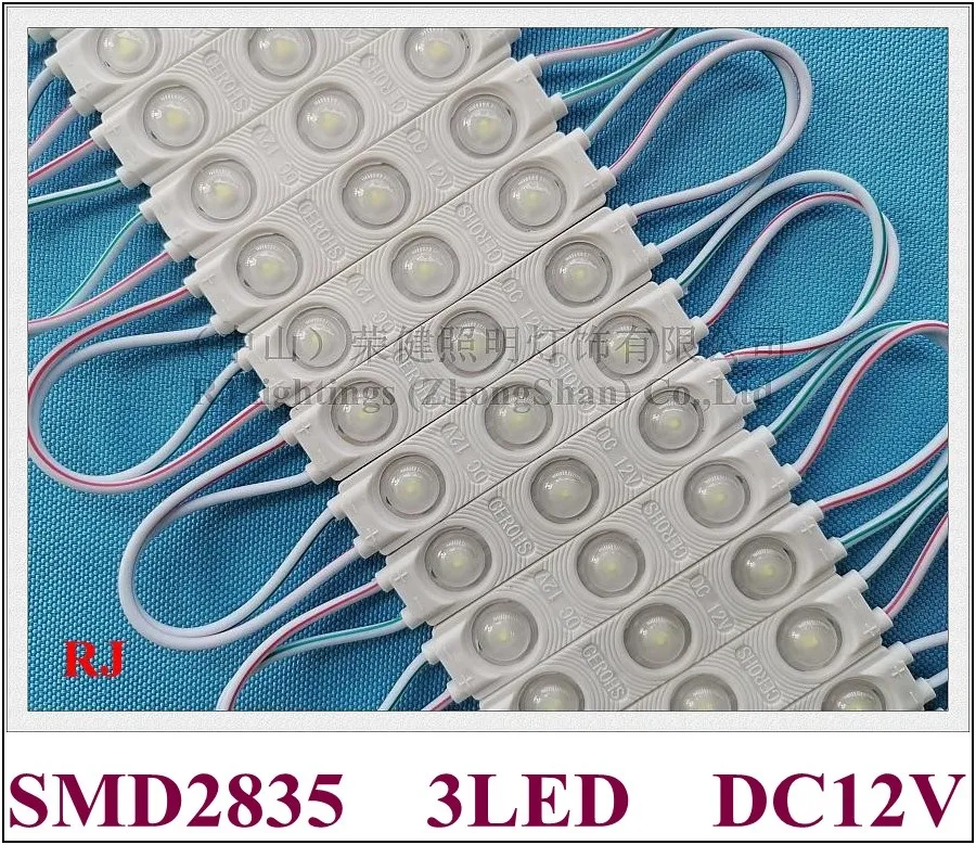 로그인 채널 문자에 대 한 주입 슈퍼 LED 모듈 빛 DC12V 1.2W SMD 2835 62mm x 13mm 알루미늄 PCB 2020 새로운 공장 직접 판매