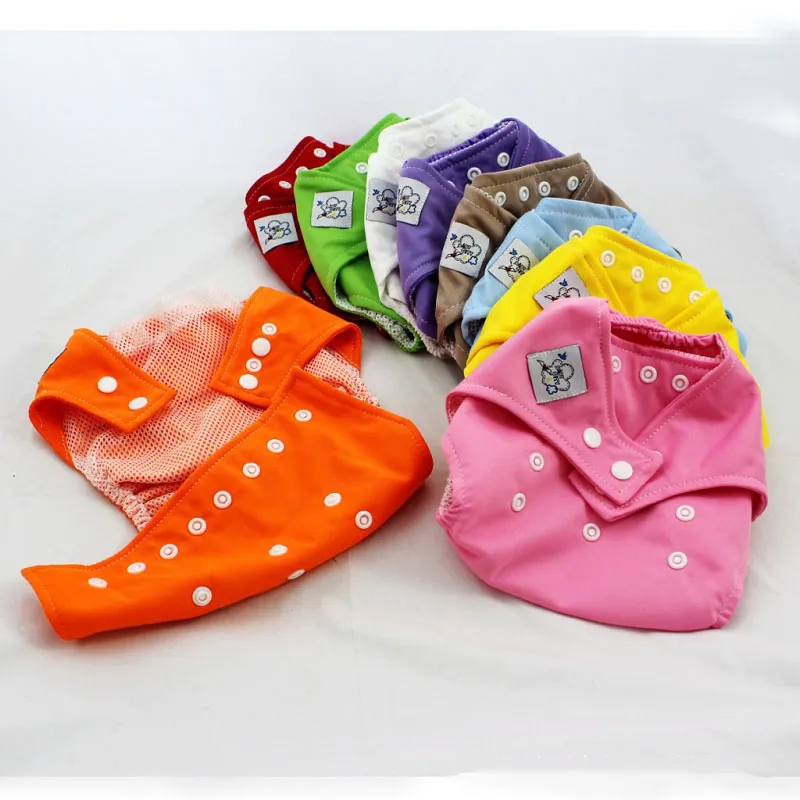 赤ちゃんの布のおむつ夏の再利用可能なおむつ洗える布のおむつ1つのおむつカバーのおむつおむつおむつM2357