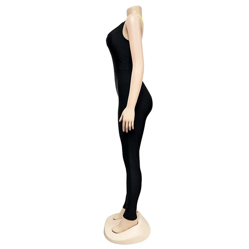 Sexy Hollow Out Bandage Spandex Jumpsuit For Women Sleeveless Push Up  Fitness Workout Romp162c From Ivmig, $25.77