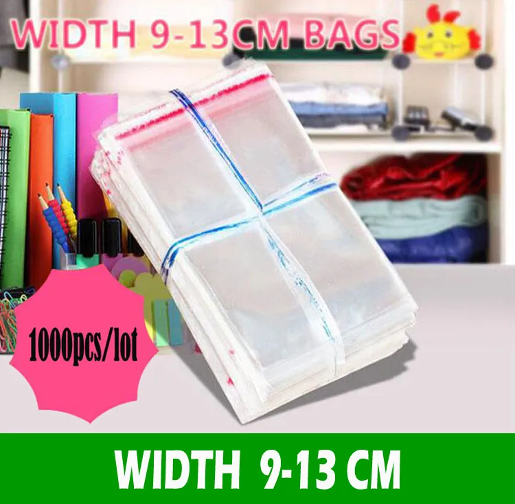 스토리지 가방 맑은 자기 접착 씰 플라스틱 포장 가방 opp 폴리 가방 PM2.5 필터 패드 용 opp poly bags 선물 가방