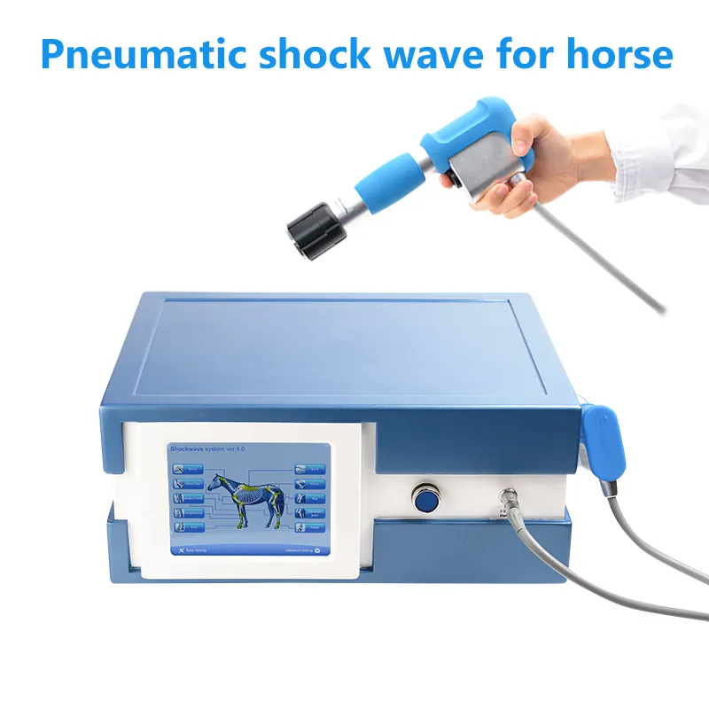 Os mais recentes dor extracorpórea Shock Wave terapia da onda acústica Shockwave Terapia alívio da dor da artrite extracorpórea para o tratamento de cavalos