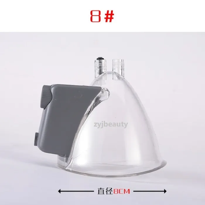 Butt Breast Vacuum Therapy Cups FOR Slimming Fat Removal Buttocks Lifting Machine - Vacuum Suction Cup Therapy Lymphatic Drainage