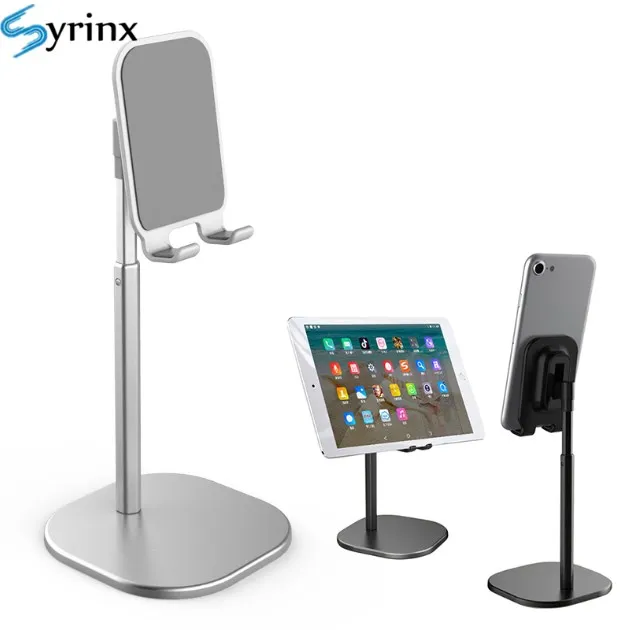 Extend Alumium Desktop-Telefonhalter-Ständer für Cell Mobile Live Desk Tablet, verstellbare Halterung, flexibel, tragbar