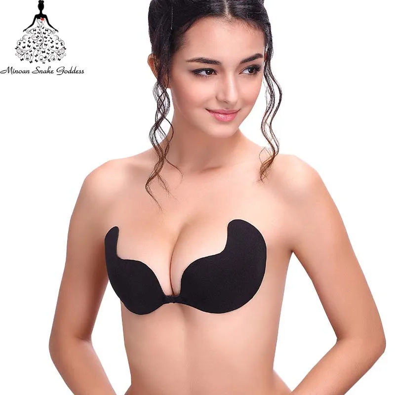 Bras Sexy Push Up Strapless Brassiere Seamless Invisible Silicone Sticky Bra  For Women Wedding Cups From Longan08, $42.22