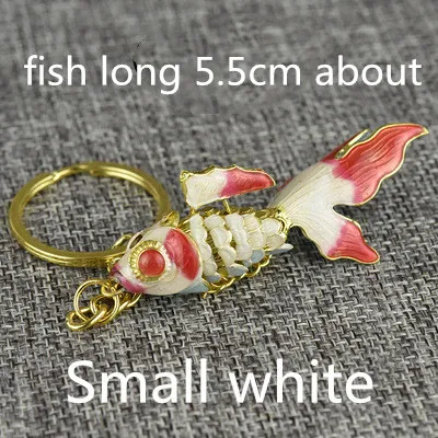 5.5cm Lucky Lifelike Oscillate Shell Fish Keyring Keychain With Box Cute  Goldfish Koi Shell Fish Charm Keychains Women Kids Party Gift For Guests  From Chinasilkcrafts, $41.01