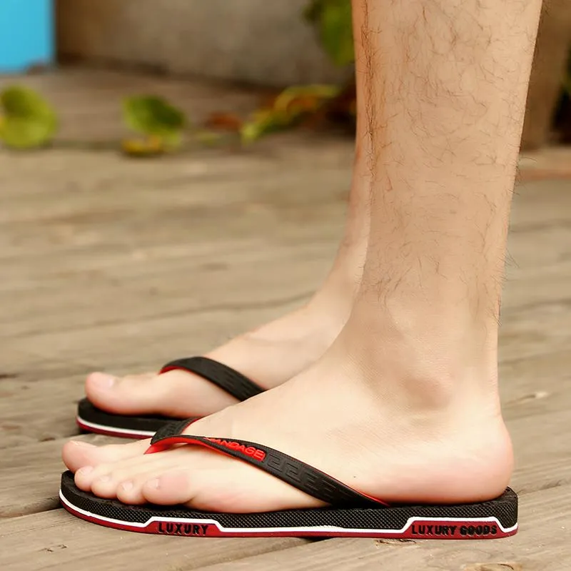 Gute Qualität Schuhe für Männer Frauen Designer-Sandalen und Hausschuhe Flut Marke Flip-Flops lässig rutschfeste verschleißfeste Outdoor-Strandschuhe