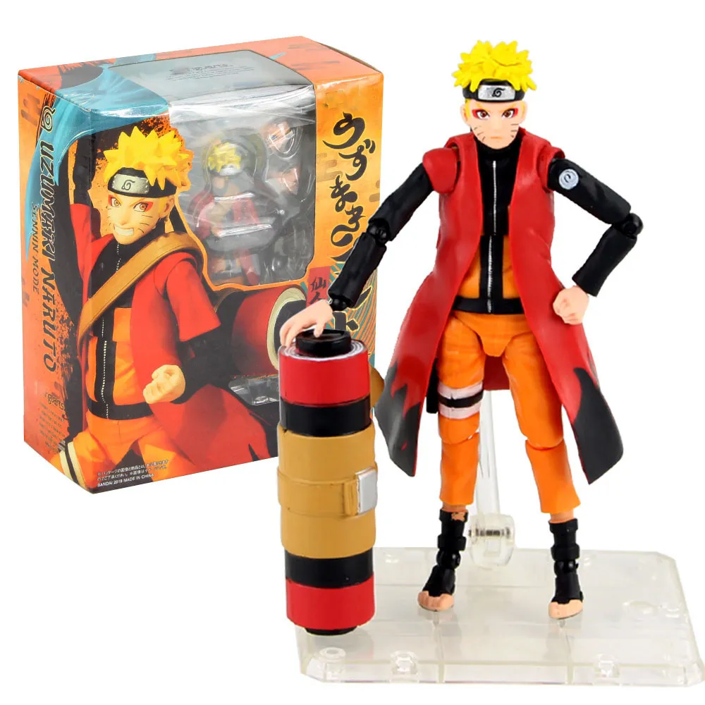 NARUTO Shippuden Uchiha Sasuke Figurine Modèle Mobile 14cm Jouets statues