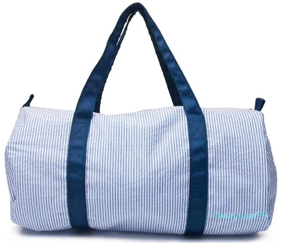 Seersucker duffle bag wholesale online