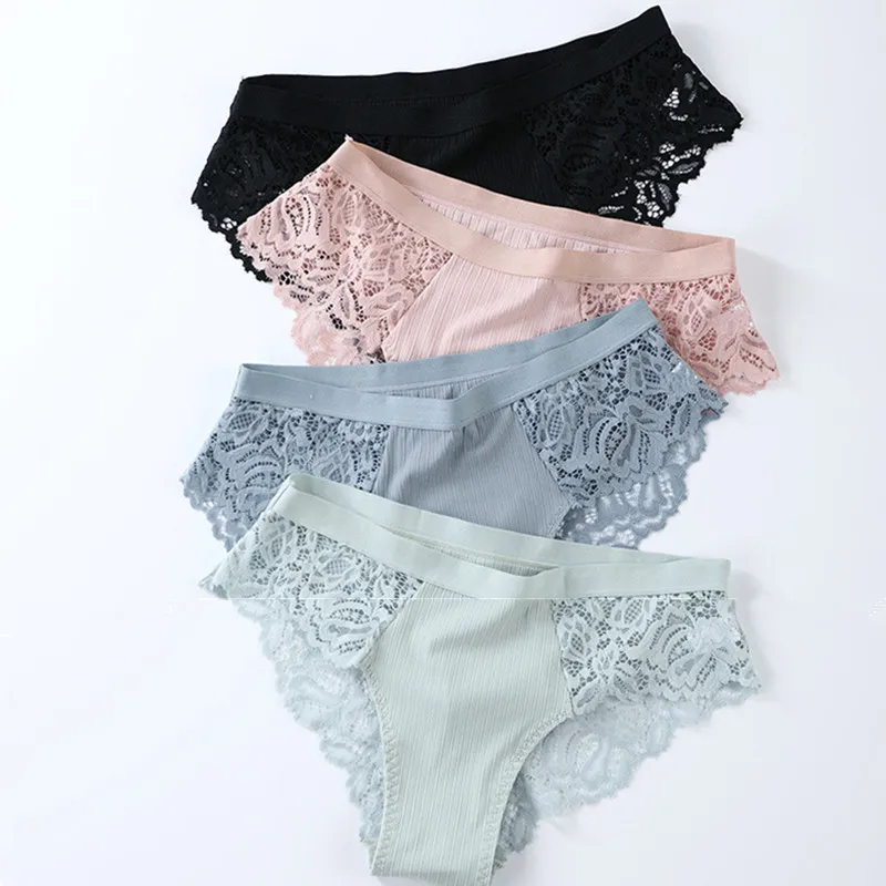 Comfortable Lace Seamless Lace Hipster Panties For Women Set Of 3 Briefs  For Lingerie And Underwear From Lqbyc, $39.33