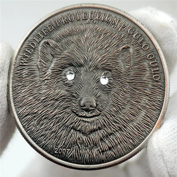 外国硬貨 動物 モンゴル コイン ダイヤモンド目 - メルカリ