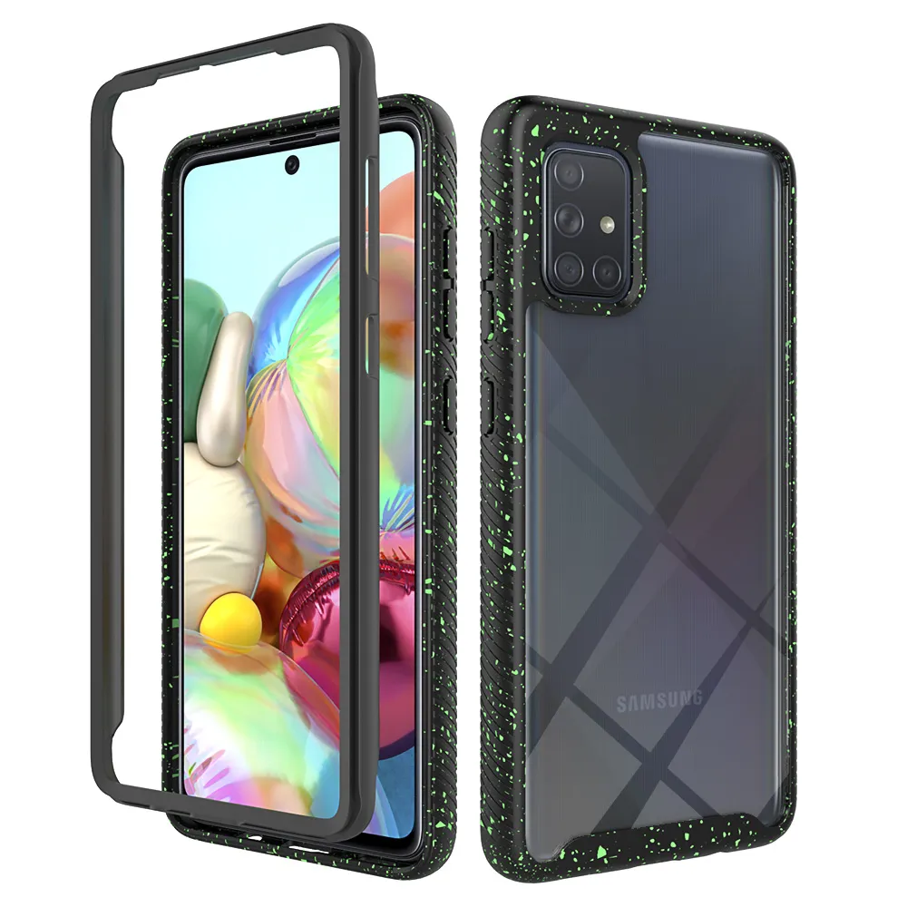 Voor Huawei Mate40 30 Pro Plus Lite Starry Twee Layer Structuur Schokabsorptie Bumper Ontwerp Schokbestendige Beschermhoes