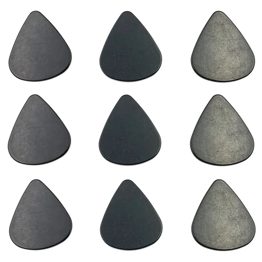 Raschietti per polline in plastica nera triangolare per smerigliatrice per erbe Pala in ABS per accessori per fumatori di plettri per chitarra Kief