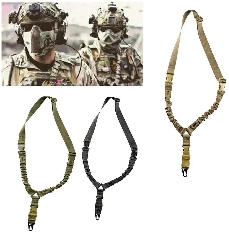 Fronde Tactique Wosport OIA 2 Points – Réglage Rapide, Rembourrée Pour Fusil