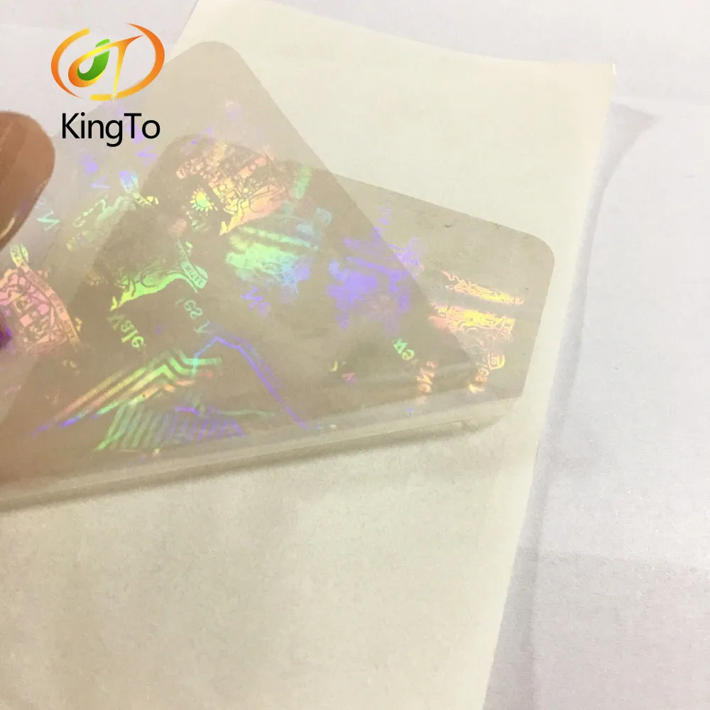 Clear Custom Holographic Lamination Overlay for PVC ID Cards - China  Holographic Overlay, Holographic Lamination